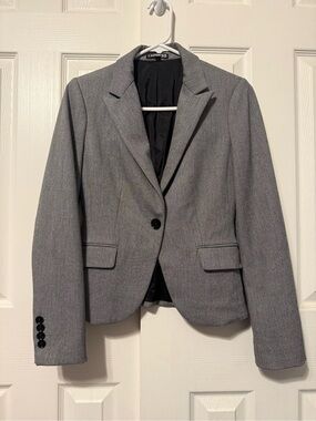 Express Tailored Gray Women's Blazer Jacket